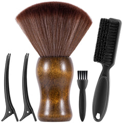 SALON SILK Barber Neck Duster for gentle neck cleaning.