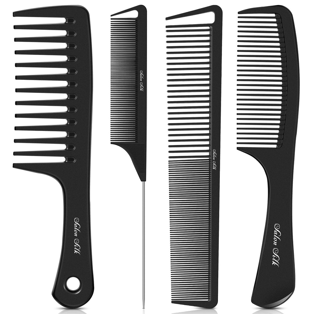 Salon Silk wide-tooth comb for gentle detangling and everyday styling.