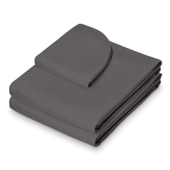 Saloniture microfiber massage table fitted sheet stays secure for a tidy setup.