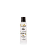 SalonPro champú quita residuos de pegamento, botella profesional para el cabello.
