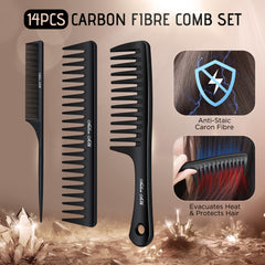 Salonsilk edge brush creates clean lines for polished finishes.