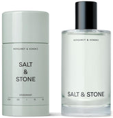Salt & Stone Signature Scent Duo deodorant bottle with aluminum-free, long-lasting protection.