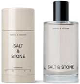 Salt & Stone Signature Scent Duo Set packaging front showing long-lasting freshness