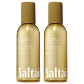 Saltair Body Mist bottle pour shows Golden Hour notes for a tropical mood.