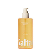 Saltair Body Oil jumbo bottle pump offers instant hydration for dry skin.