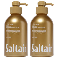 Saltair Body Wash 2 Pack with pump bottles for easy, moisture-rich cleansing.
