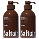 Saltair Body Wash driftwood scent bottle pour for refreshing cleanse