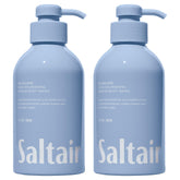 Saltair Seascape body wash bottle pouring for hydration