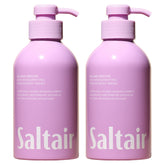 Saltair Island Orchid bottle pour shows refreshing, hydrating body wash for daily cleansing.