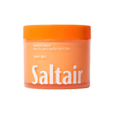 Saltair Multi-Lipid Body Butter jar closeup, highlighting rich hydration for dry to normal skin.