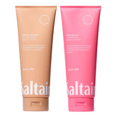 Saltair Santal Bloom bottle pour, hydrating daily moisturizer for dry skin.