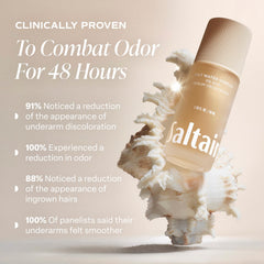 Saltair Serum Deodorant with 5% AHA for gentle underarm exfoliation