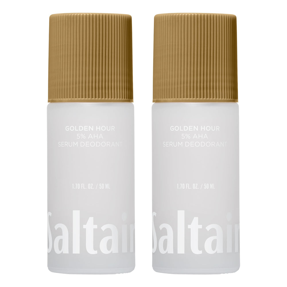Saltair Serum Deodorant roll-on application for long-lasting freshness.
