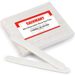 SALVMARY dual-sided nail file with 80/100 grit for acrylic nails and gel overlays.