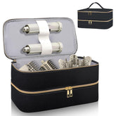 Sambois Shark Flex Style travel case exterior showing protective PU leather finish for travel.