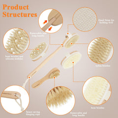 Cepillo facial SAMEBUTECO para limpieza facial suave y eficaz.