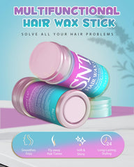 Samnyte barra de cera para cola de cabello, crea instantáneamente una coleta