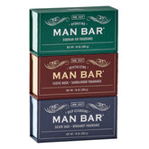 San Francisco Soap Company Man Bar with Silver Sage Bergamot for deep cleansing and refreshing skin.