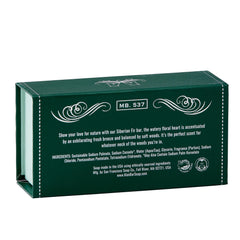 Siberian Fir Man Bar in the shower delivers a refreshing, hydrating lather.
