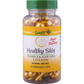 Sanar Naturals Healthy Skin Lotion bottle pour for daily hydration.