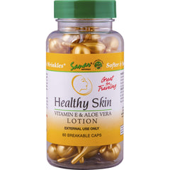 Sanar Naturals Healthy Skin Lotion bottle pour for daily hydration.