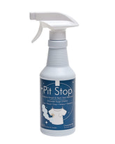 Sanco Pit Stop: botella de 16 oz para eliminar manchas de sudor en ropa.