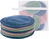 S&T INC. makeup remover pads, 4-inch diameter, gentle cleansing.