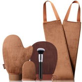 Conjunto Sanfery de 5 piezas para un bronceado uniforme sin manchas.