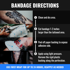 Saniderm Original latex-free bandage suitable for sensitive skin.