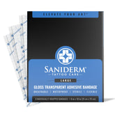 Saniderm vendaje original cuidado-tatuaje, favorece curación rápida y protección continua