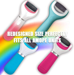 Sankaragi rollers fit Amope Pedicure File with washable compatibility.