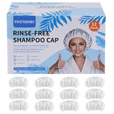 SANPUK shampoo cap 12-pack front view highlights convenient no rinse hair care.