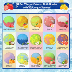 Santrela safe bath bombs are gentle on sensitive skin.