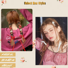 SAOROPEB 1.18-inch small bows add delicate accents to styles.