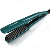 SAOSA hair crimper with ceramic tourmaline coating for smooth glide and frizz reduction