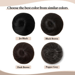 SARLA secure-fit with comb and hairnet for a neat finish.