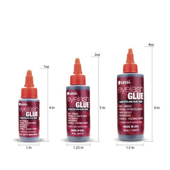 Sassi Eyelash Glue Dark 2oz quick-dry action supports secure lash adhesion.