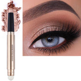 SAUBZEAN sombra de ojos rosa dorado con brillo para looks vibrantes