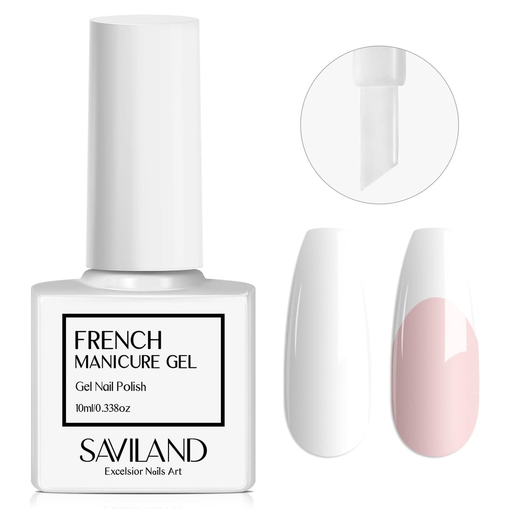 SAVILAND es esmalte gel Frances 5s para una línea de sonrisa impecable.