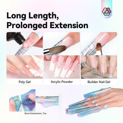 Formas SAVILAND con adhesivo fuerte para fijación estable durante la manicura.