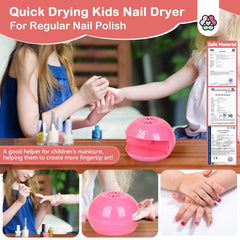 SAVILAND child-friendly design ensures safe, cordless drying for kids