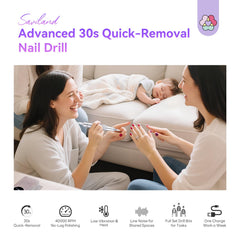 SAVILAND portable electric nail drill kit for salon and home use.