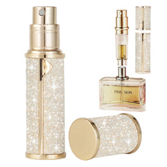SAWOHO travel perfume bottle with bottom-fill design for mess-free refills.