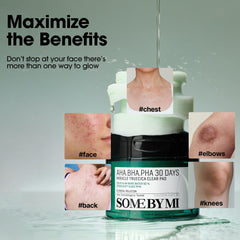 SOME BY MI: rutina diaria de cuidado facial con estos discos exfoliantes.