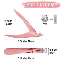 Scartink portable 5.1-inch nail clipper designed for on-the-go care.