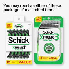 Schick Xtreme3 ergonomic no-slip handle provides steady grip