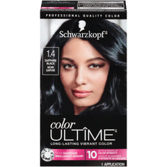 Schwarzkopf Color Ultime Sapphire Black color-cream for vibrant, fade-resistant coverage