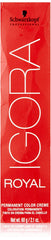 Schwarzkopf Igora Royal color creme tube for precise copper blonde shade and even coverage