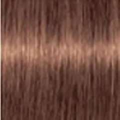 Schwarzkopf Igora Royal color creme 7-57 after processing, showcasing luminous shine and lasting color