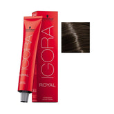 Schwarzkopf Igora Royal permanent color 6-0 dark blond tube for precise color mixing.